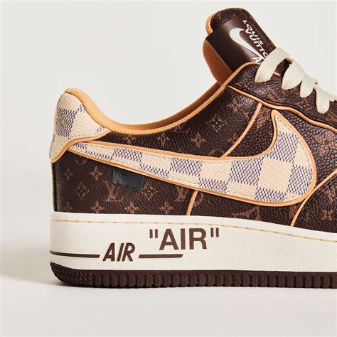 nike air force 1 louis vuitton brown|virgil abloh Nike Air Force 1.